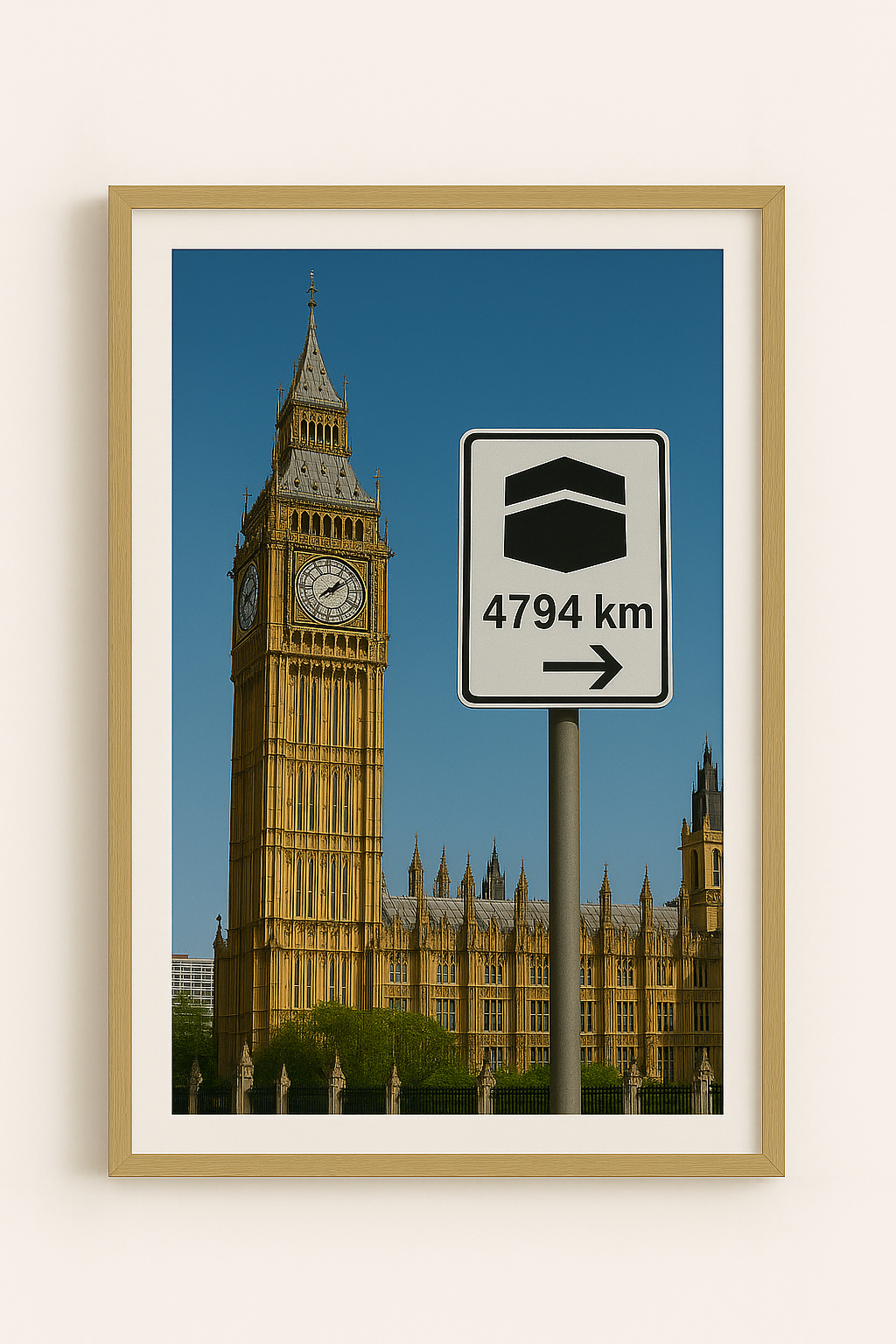 Affiche artistique Big Ben - Londres