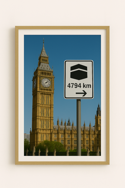 Affiche artistique Big Ben - Londres