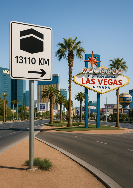 Affiche artistique Las Vegas - Nevada