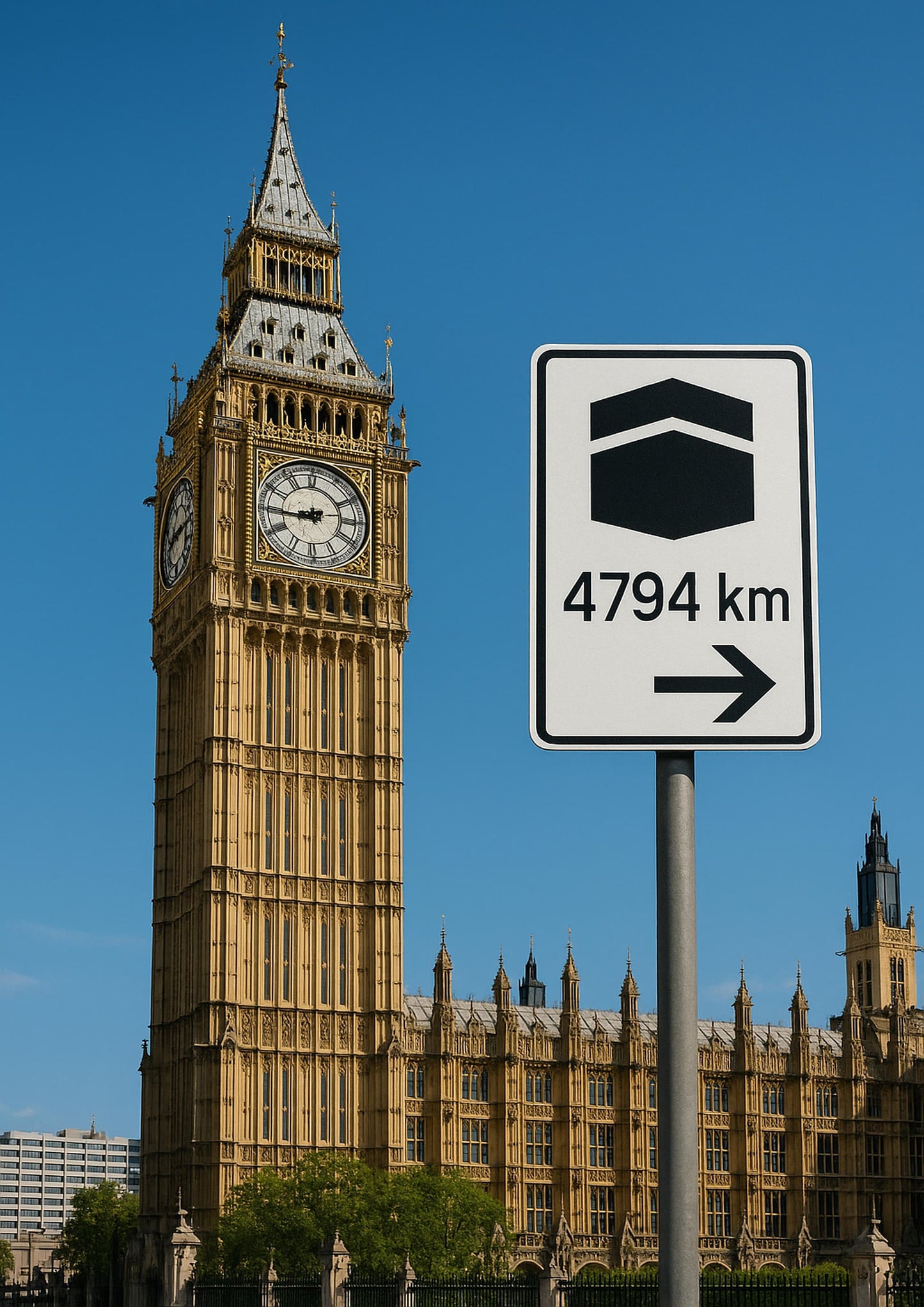 Affiche artistique Big Ben - Londres