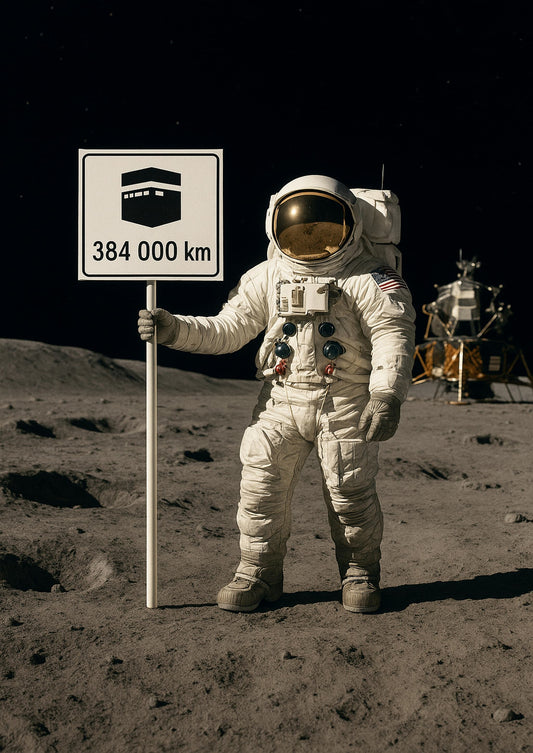 Apollo 11 Art Print – First Steps on the Moon