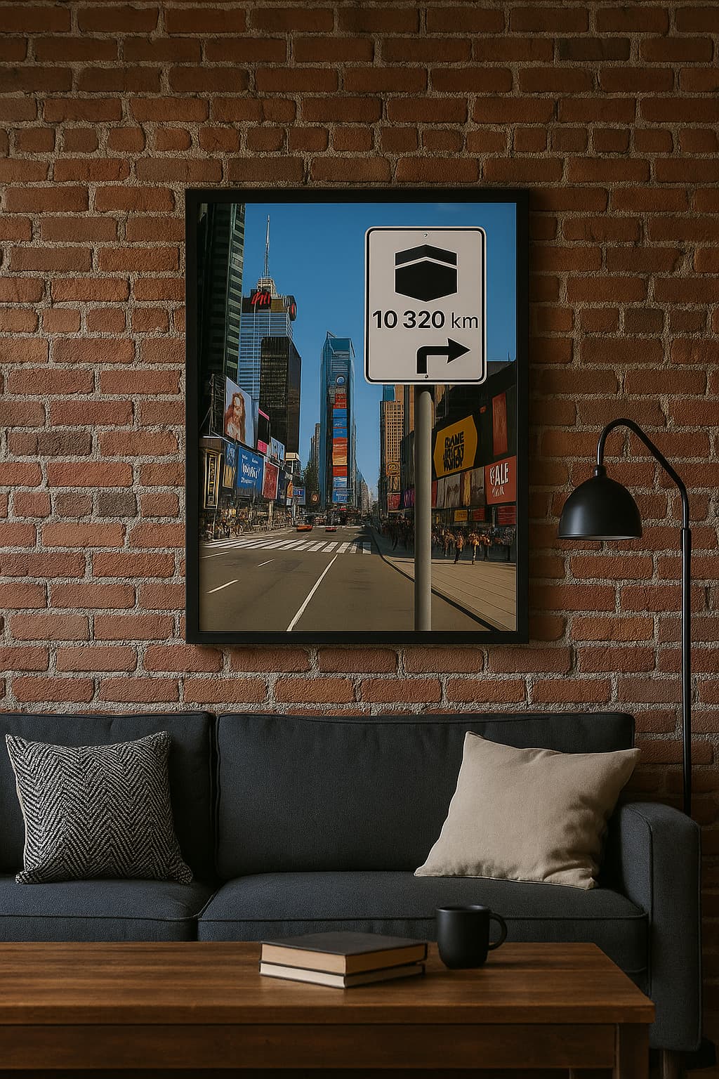 Affiche artistique Times Square – New York