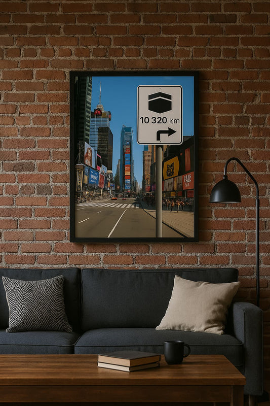 Affiche artistique Times Square – New York