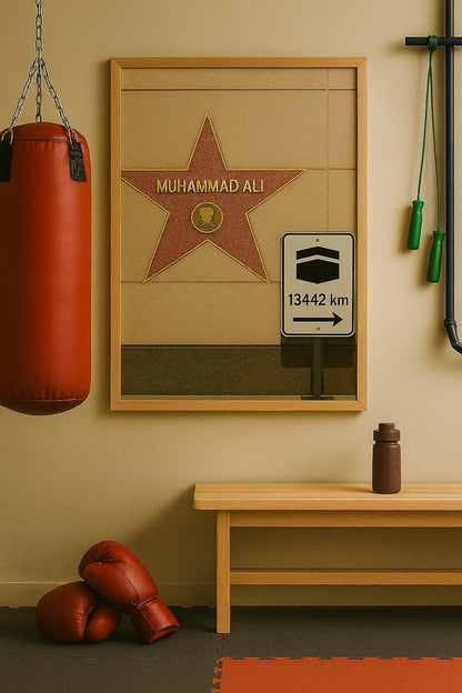 Affiche Etoile Muhammad Ali – Hollywood Boulevard