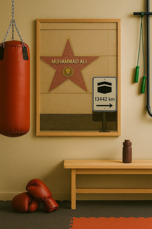 Muhammad Ali Star Poster – Hollywood Boulevard