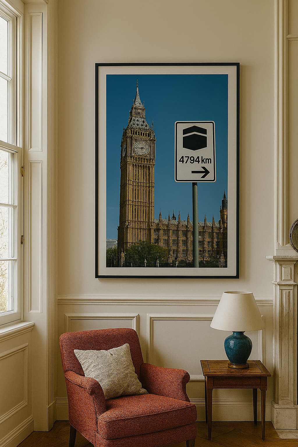 Affiche artistique Big Ben - Londres