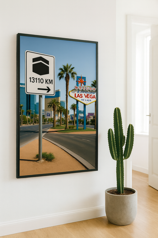 Affiche artistique Las Vegas - Nevada