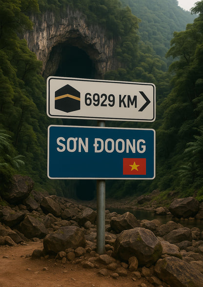 Affiche artistique Grotte Sơn Đoong – Vietnam