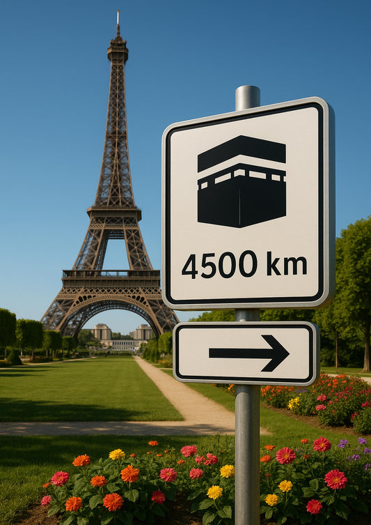 Affiche artistique Tour Eiffel - Paris